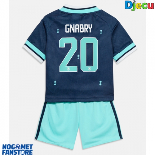 Njemačka Serge Gnabry #20 Gostujuci Dres za djecu SP 2026 Kratak Rukav (+ Kratke hlače)
